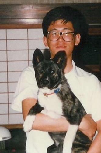 高校生愛犬と.jpg